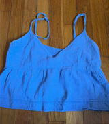 blanco by nature flowy tank Blue Photo 0