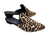Rebecca Minkoff 8 Chamille Too leopard print pony cow hair mules 3468 Photo 0