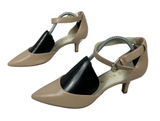 Anne Klein iFlex Women’s Tan Heeled Dress Shoes Size 10M Kitten Heel Slingback Photo 0