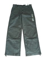 American Eagle Stretch High Waist Stovepipe Pants Womens Size Reg Gray Black NEW Photo 0