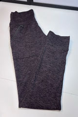 aerie Womens Heathered Brown Offline Leggings NWOT Size S Cozy Casual Sporty Photo 0