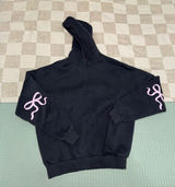 NWOT Edikted Bonney Bow Detail Hoodie size S Photo 0