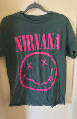 Nirvana Tee Green Size M Photo 0
