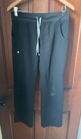 Figs women's small black scrub pants Photo 0
