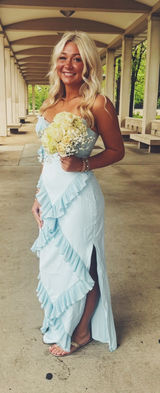 Oh Polly Maxi Dress Ruffle Photo 0