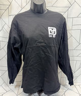 Walt Disney‎ World Spirit Jersey Adult XS Black Long Sleeve Crew Mickey Mouse Photo 0