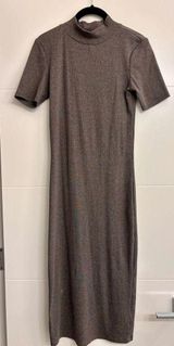 Zara Midi Ribbed Dress Photo 0