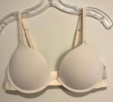 Pepper Bra Lift Up Push Up Underwire Smooth Ecru Women 42A Photo 0