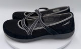 Dansko Womens Hazel Black Suede Mesh Mary Jane Flats Sneakers Size 42 11.5-12 Photo 0
