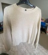Beige Lightweight Sweater Photo 0