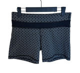 Lululemon Tri Geo Silver Spoon Black Groove Shorts Photo 0