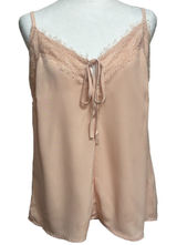 Julia Silky‎ Lace Trim Camisole Top Womens L Pink Coquette Y2K Fairy NWT Gift Photo 0
