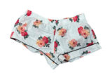 Victorias Secret Womens‎ Floral Pajama Shorts Size M White Soft Feminine Photo 0