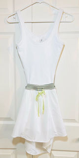 OFFLINE By Aerie White Ribbed Tank Top Cutout Tennis Skort Dress Size S Photo 0