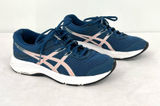ASICS Gel Contend 6 Navy Maco Blue Pink Accents Mesh Running Shoes Women’s US 7 Photo 0