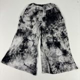 Athropologie‎ Porridge Pants Womens XS Cropped Wide Leg Tie Dye Elastic Waist Photo 0