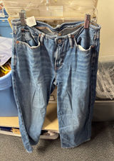 American eagle low rise ultra wide leg jeans 00 // 082988 Photo 0