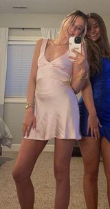 Pink Mini Dress Photo 0