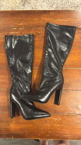 Knee-high Leather Boots👢 Photo 0