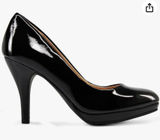 Marco Republic Rome patent comfort heels black 5 Photo 0
