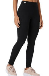 Fabletics Womens Ponte Split Hem Skinny Pants XL Black Career Office Stretch Photo 0