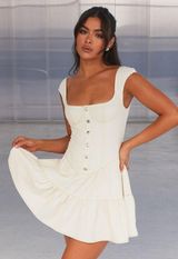 Isabella Denim Bustier Dress Photo 0