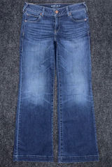 Ariat Women's Kelsea Trouser Mid Rise Stretch Wide Leg Jeans 29 R 10027695 EUC Photo 0