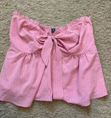 SHEIN strapless pink top Photo 0