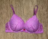Victoria’s Secret 2011 Purple Lace Dream Angels Push Up Bra - 38C Photo 0
