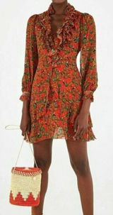 Farm Rio Tucano Paradise Mini Dress Size Large Photo 0