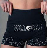 Kill Crew SEAMLESS FLAMES BIKER SHORTS Photo 0
