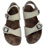 Birki's Le Mans Birkenstock Footbed Champagne Sandals‎ EU39 US 8 Photo 0