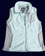 Eddie Bauer 365 Polartec windcutter fleece Vest womens sz L Blue Green Gray Photo 0