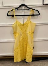 Yellow mini dress Photo 0