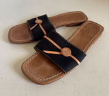 Kate Spade Alex flat‎ slide sandals size 9B Photo 0