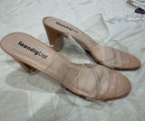 LaundryList clear/nude Heels Size 10 Photo 0