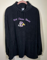 ✨ Vintage Disney Black Minnie Mouse Walt Disney World Terry Sweatshirt Large Photo 0