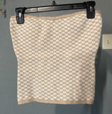 4th-reckless Women's Tan and Cream Vest Photo 0