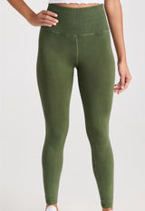 FP Movement Good Karma Leggings XS/S Olive Green High Rise Seamless Yoga Photo 0