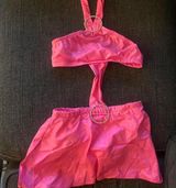 Hot pink jazz dance costume Photo 0