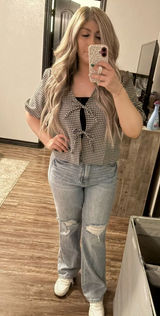 Front tie top Multiple Size L Photo 0