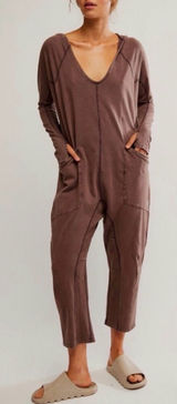 Free People Movement Hot Shot Long-Sleeve jumpsuit size xs Photo 0