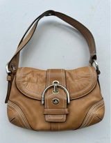 VTG Y2K Coach 10578 British Tan Soho Buckle Flap Cowhide Leather Shoulder Bag Photo 0