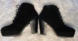 Highheel Boots Black Size 6.5 Photo 0
