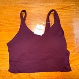 🌸Lemedy Women's Plum Bralette Tank - Deep Purple Photo 0