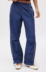 BDG Urban Outfitters Navy Nylon Baggy Pants Photo 0