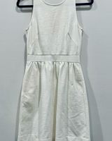 Madewell Pierside Zip Back Sleeveless Dress White Size XS Photo 0