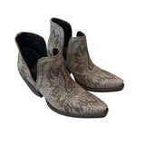 Ariat Dixon Embroidered leather pull-on bootie Blanco Size 5.5 B EUR 36 M Photo 0