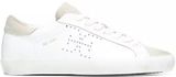 Sam Edelman Aubrie Leather Suede Sneakers Lace Up Low Top Perforated White 9M Photo 0