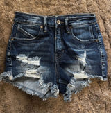 Jean Shorts Dark Wash KanCan USA Photo 0
